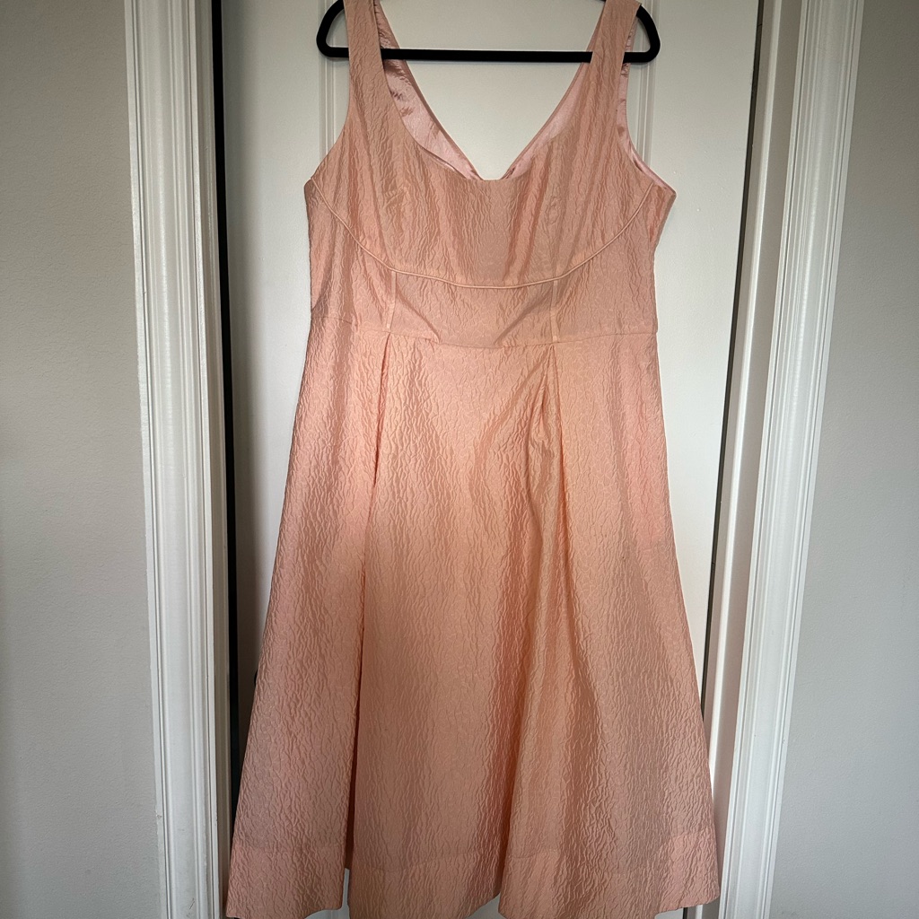 City Chic Estella Dress - Light Pink, 18